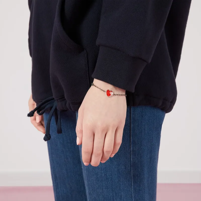 GUCCI Heart Bracelet With Interlocking G-4
