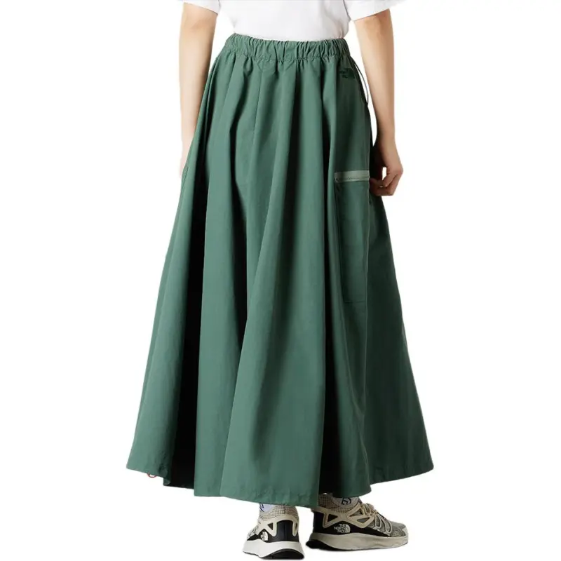 THE NORTH FACE UE Series Casual Long Skirt Women's Alusheng Green-1