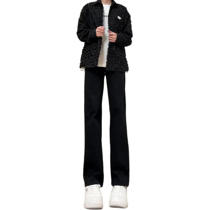 Concubine Zhu Jeans Unisex Black-3