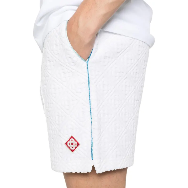 CASABLANCA Monogram Terry Shorts-2