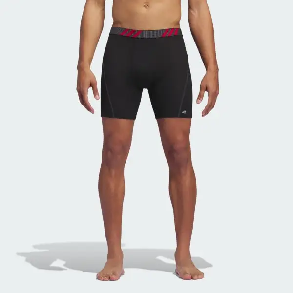 Adidas PERFORMANCE MESH BOXER BRIEFS 3 PAIRS Underpants Men's 3 Pack-1