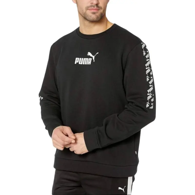 PUMA Sweatshirts Men Black-2