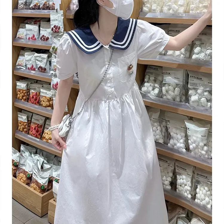 GULIANFEI Short Sleeved Dress Women's-5