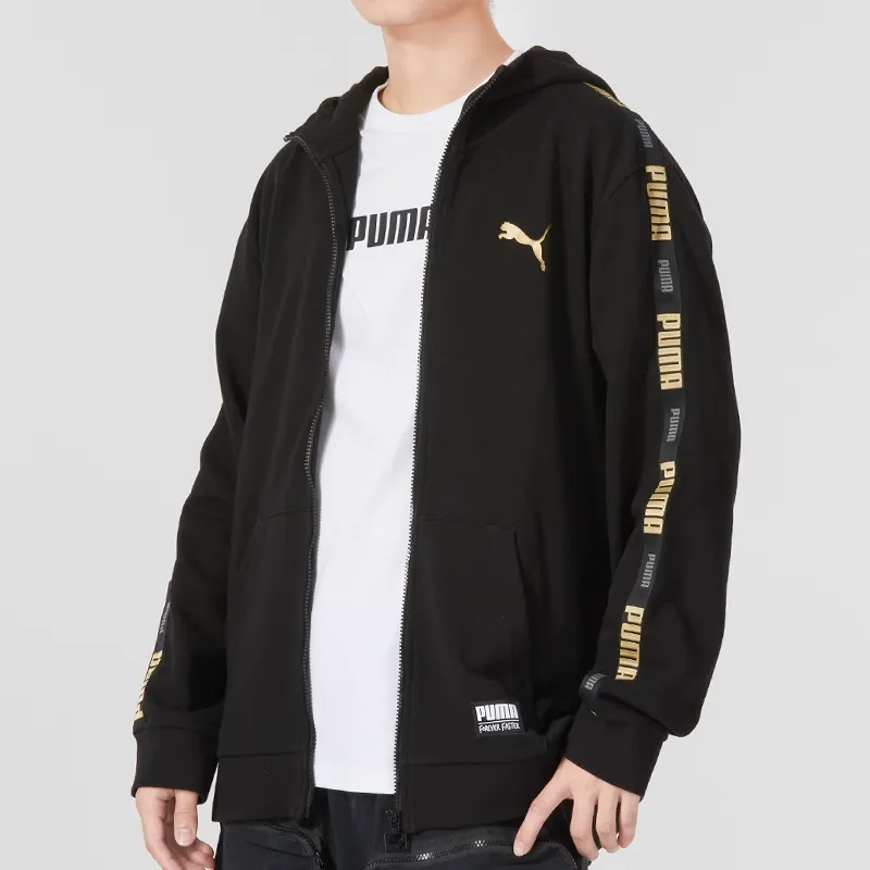 PUMA Jackets Unisex Black-3