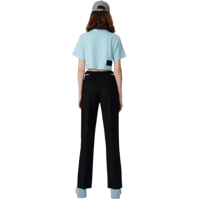 WE11DONE SS23 T Shirt Women's Blue-2