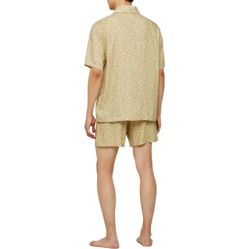 CALVIN KLEIN Pajama Tops Men's Yellow-2
