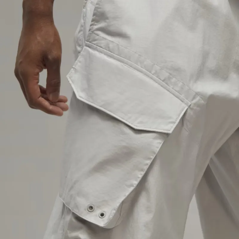 Y 3 Calça Ripstop Casual Pants Men's Gray-4