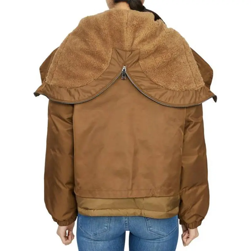 MaxMara Agora Button Detailed Drawstring Parka-4
