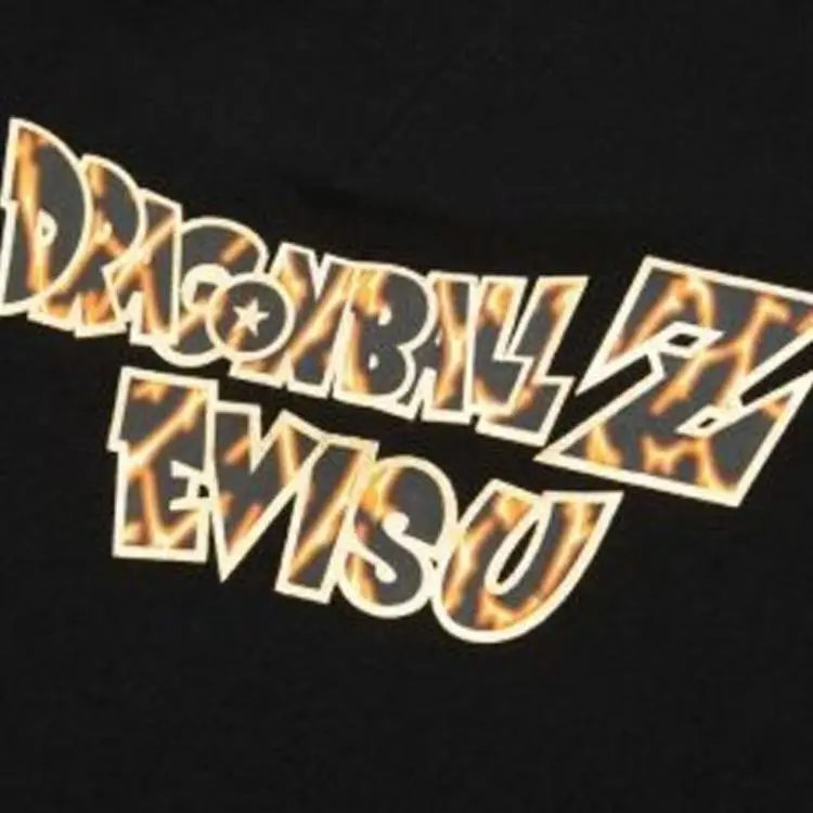 EVISU x Dragon Ball Z Evisu X Dragon Ball Z T Shirt Unisex Black-2