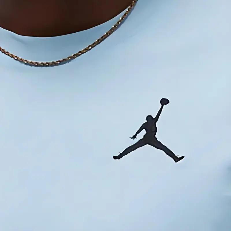 Jordan Jumpman T Shirt Men's Ice Blue-3