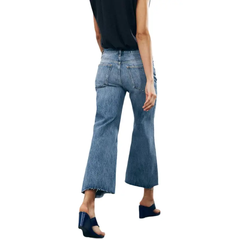 ZARA ZW Series Jeans Women's Medium Blue-2