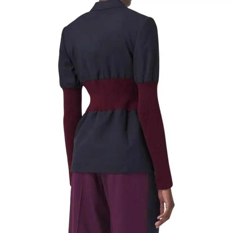 Burberry SS22 Business Suit Coat Women's Black-3