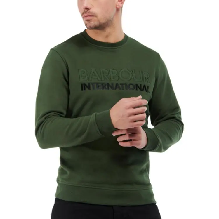 BARBOUR Sweatshirts Men Green-1