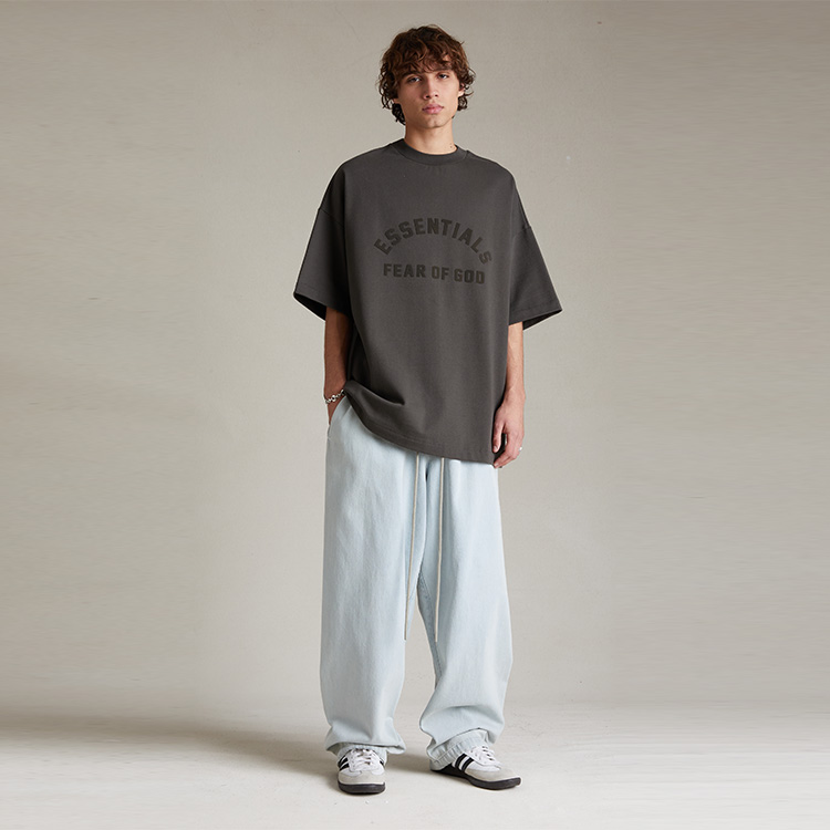 Fear of God Essentials Heavy Jersey S/S Tee XXL - POIZON