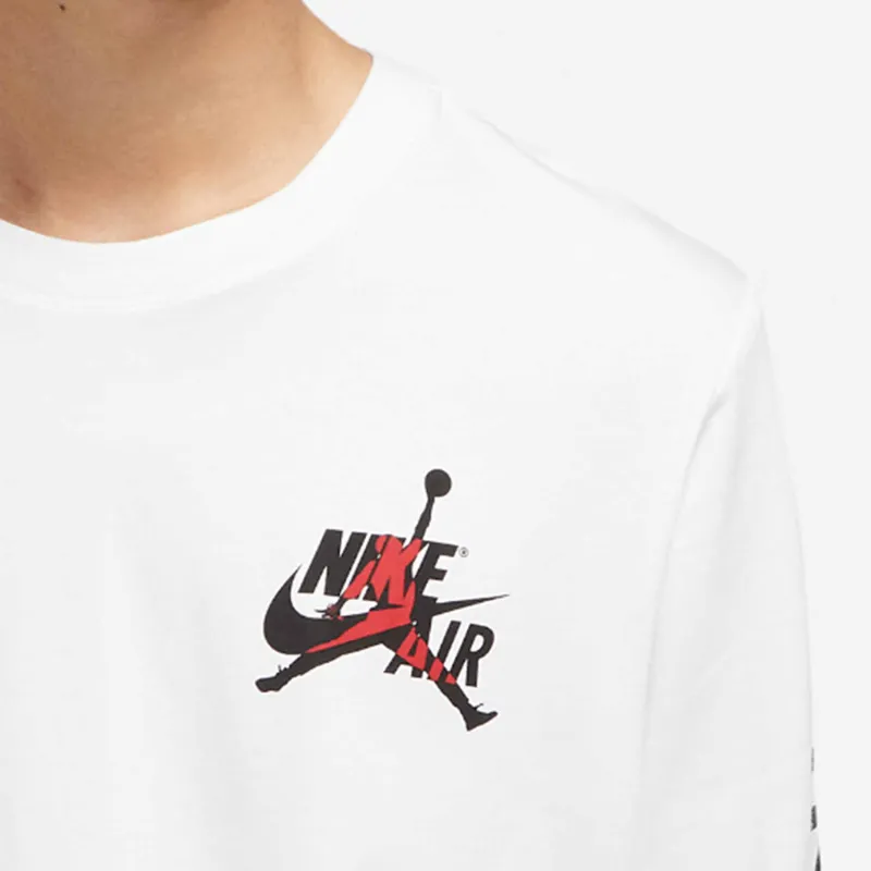 Jordan T Shirts Men White-2