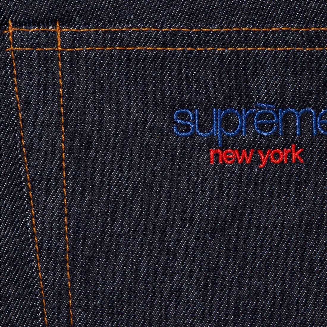 Supreme Rigid Baggy Selvedge Denim Short 36 - POIZON