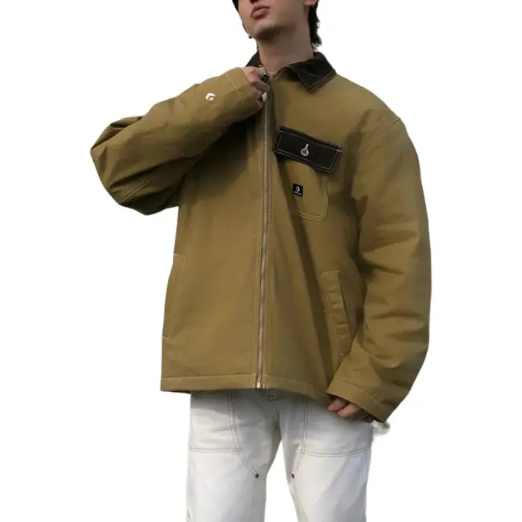 Converse Jackets Coats Men's Brown-3