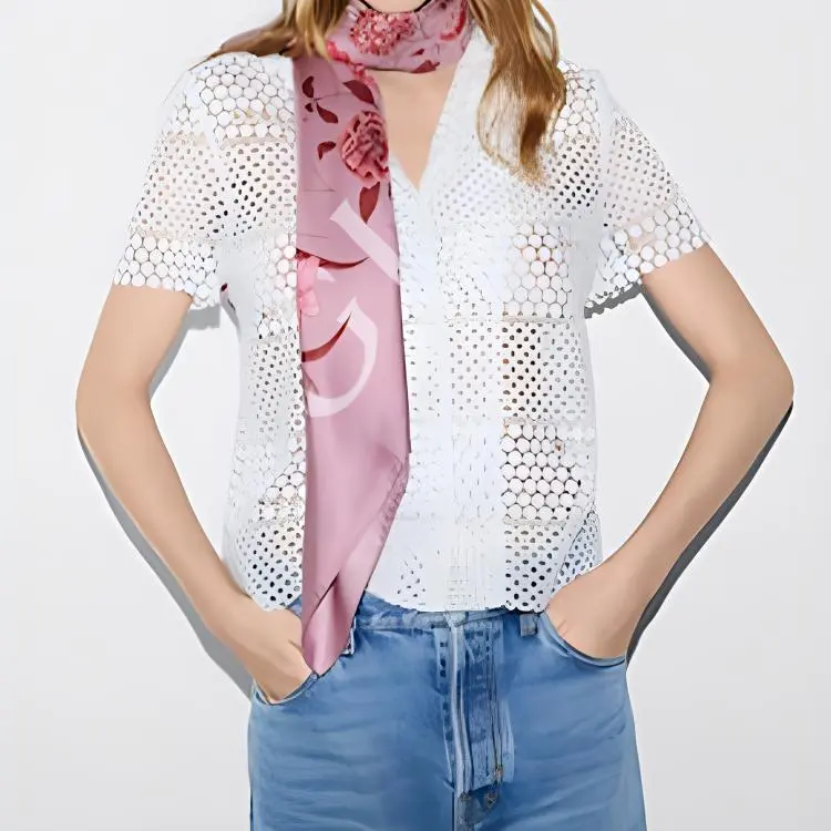 GUCCI Floral Print Scarf-2