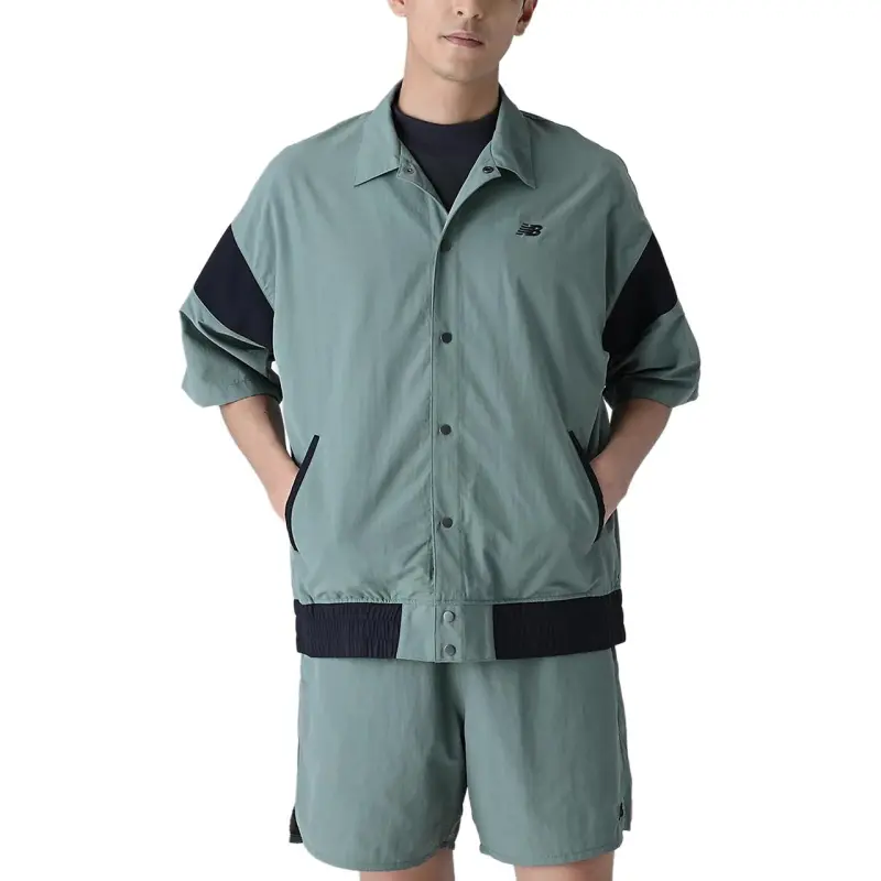 New Balance MET 24 Shirt Men's Army Green-2