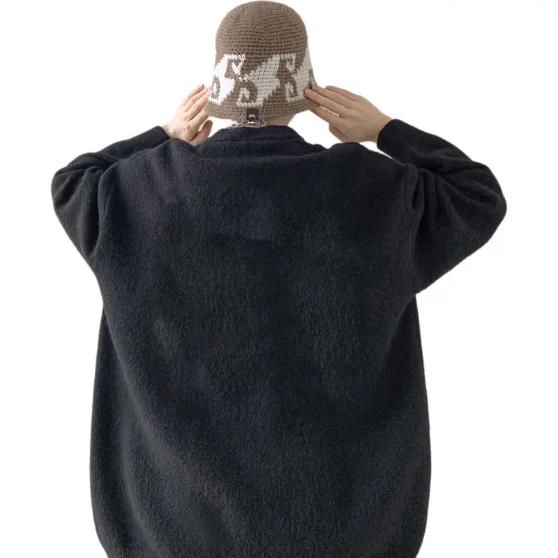 TYPERIGHTER Sweater Unisex Black-1