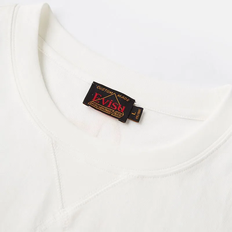 EVISU T-Shirts Men White-2