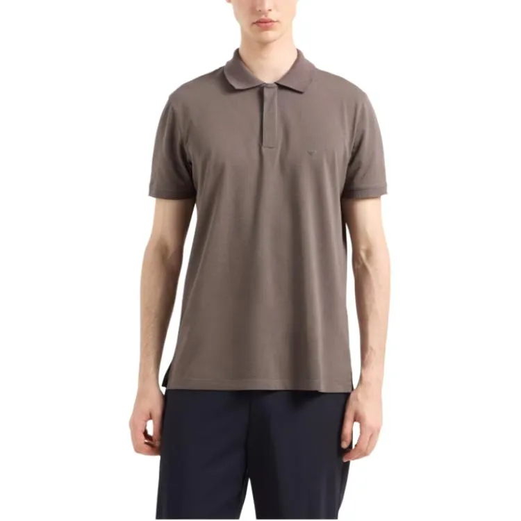 EMPORIO ARMANI Travel Essentials Piqué Polo Shirt-1