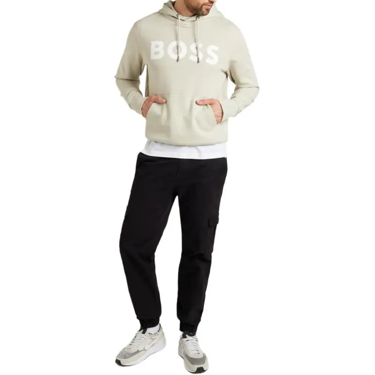 HUGO BOSS Sweatshirt Men's Light Beige-1