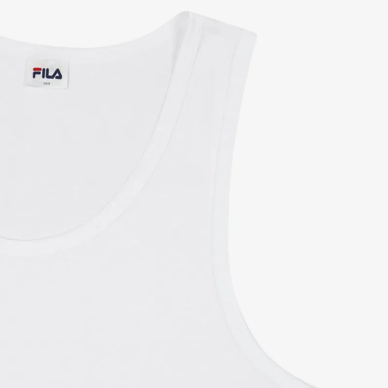 FILA Tank Tops Men White-2