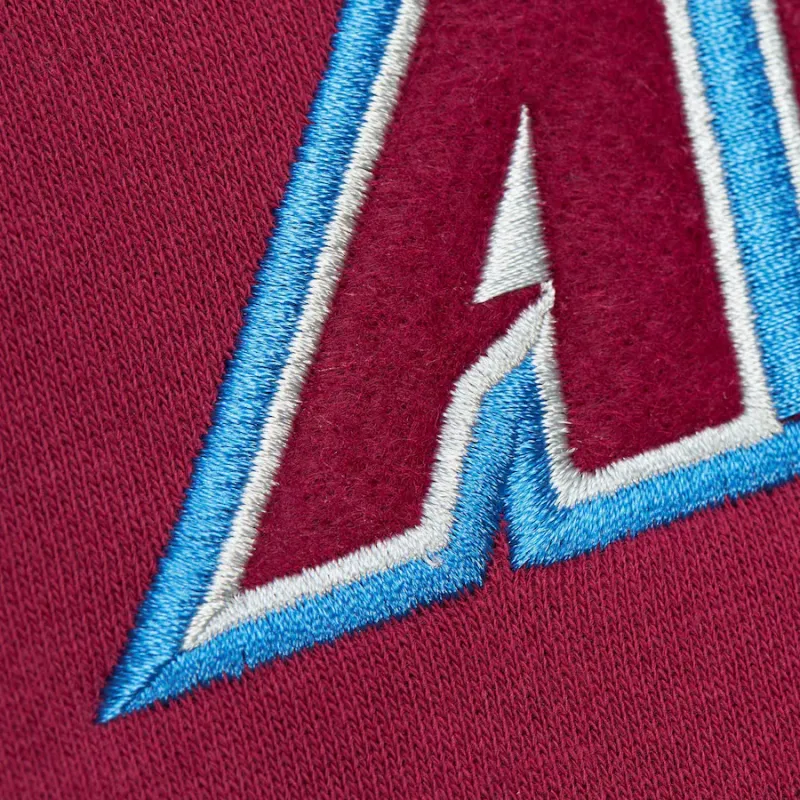 Mitchell & Ness Colorado Avalanche There & Back Sweatshirt Men's Burgundy Red-3