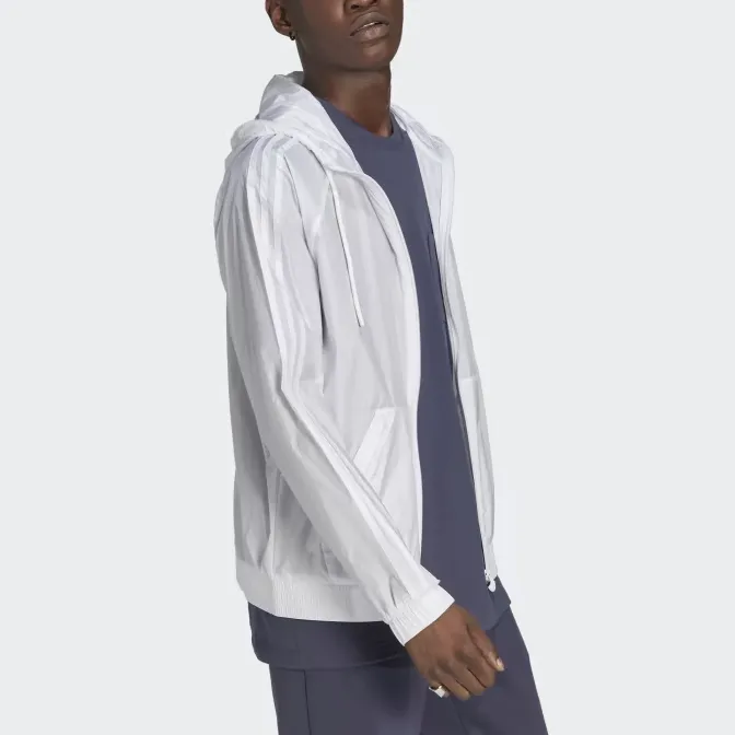 Adidas Originals Trench Coat Men's White-4