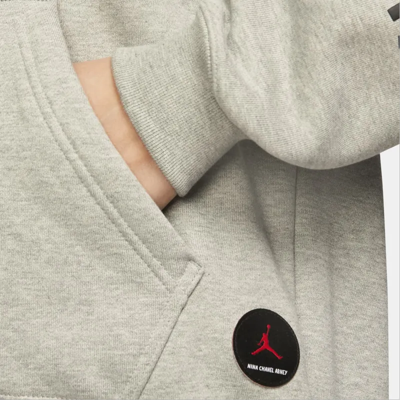 Jordan X Nina Chanel Abney Hoodie Grey-4