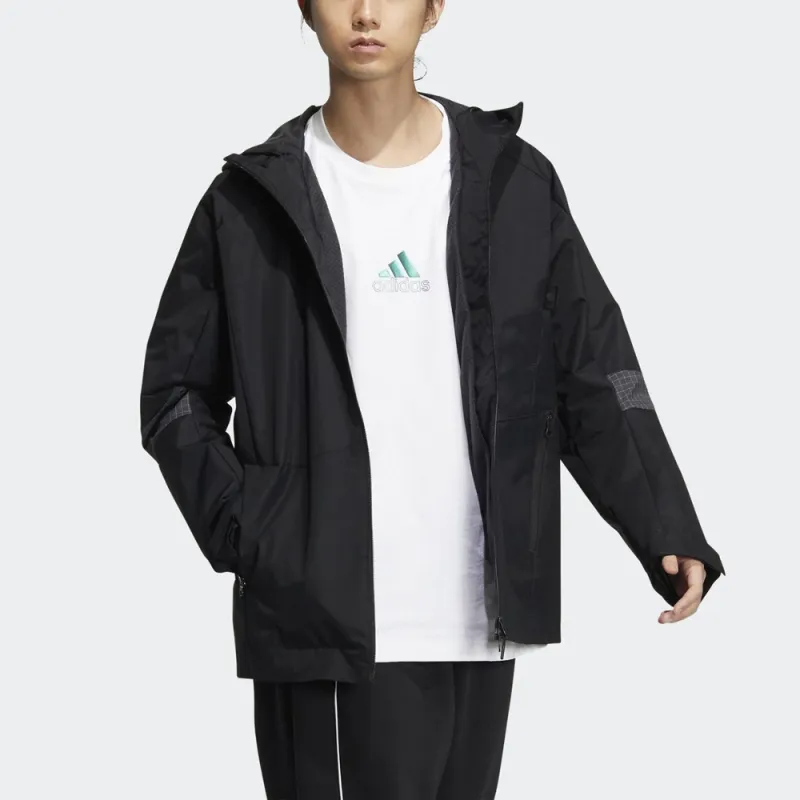 Adidas Jackets Men Black-4