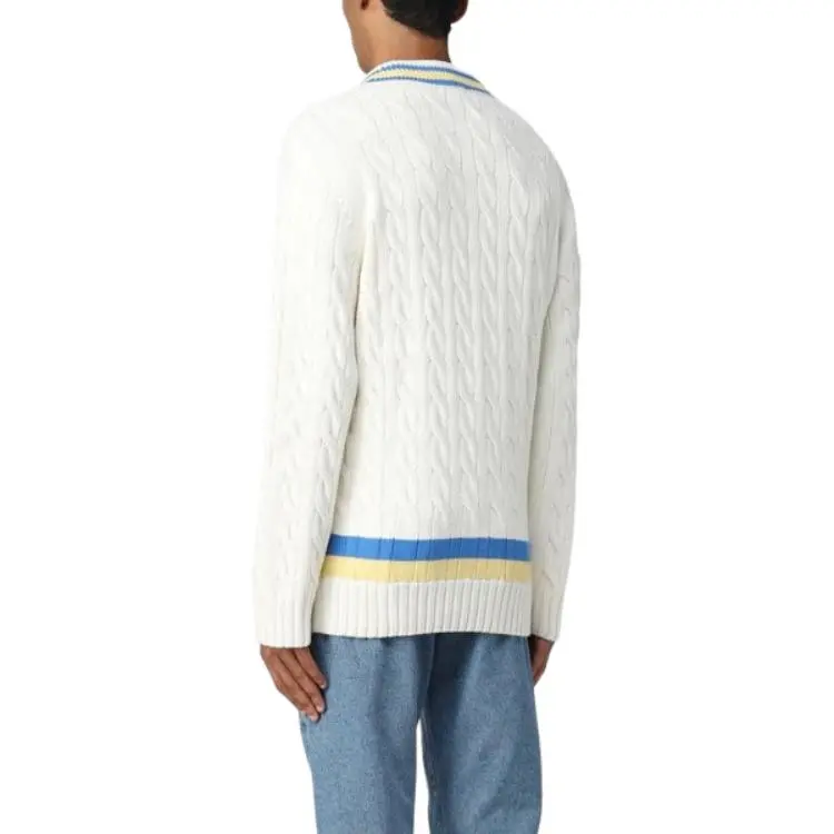 LACOSTE Sweaters Men White-4