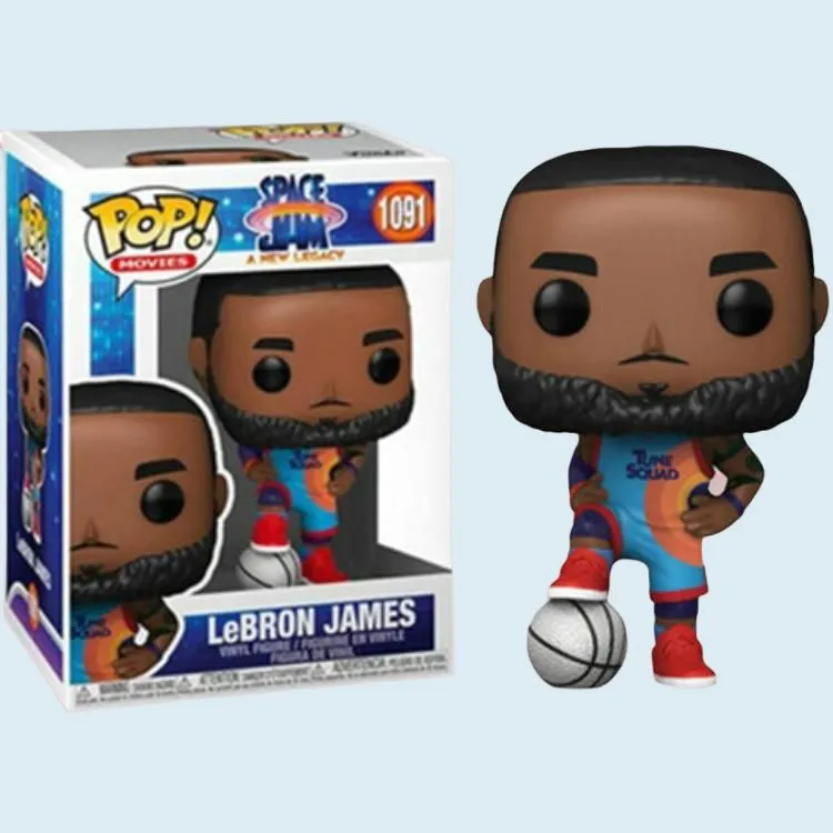 Funko Pop! Movies Space Jam A New Legacy Lebron James Dribbling Figure #1090-1