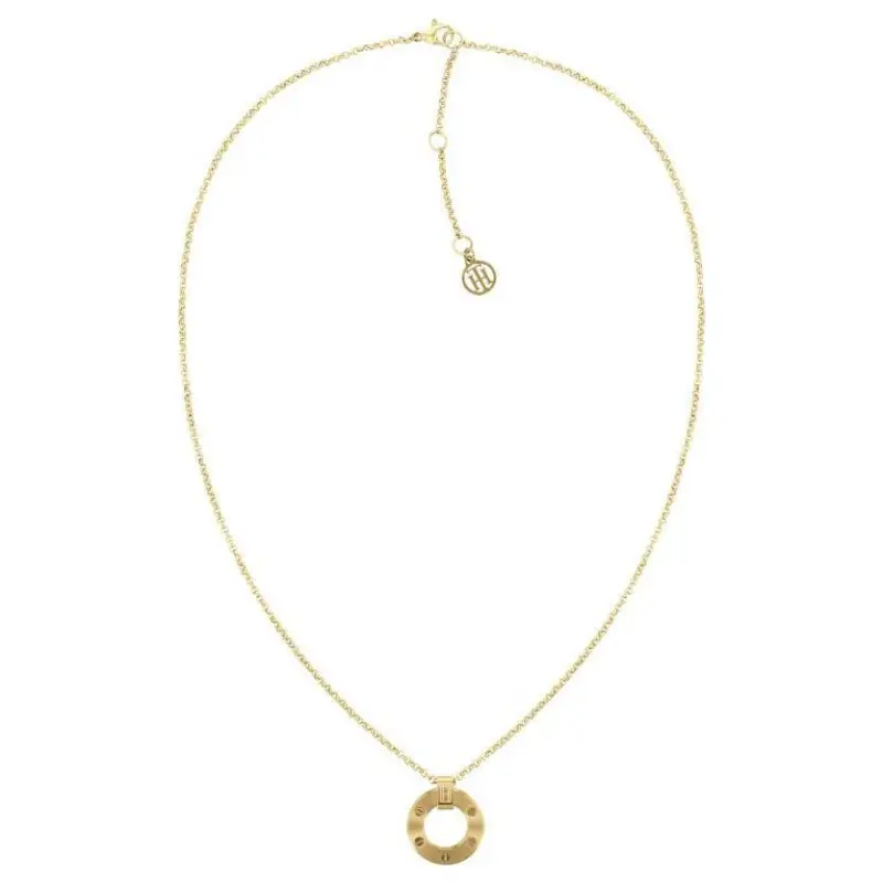 Tommy Hilfiger Metal Necklaces Women's Gold-1