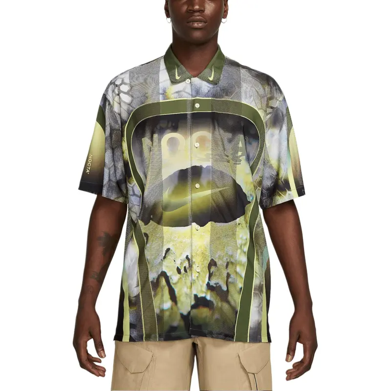 Nike Nocta Opal Men's Button Down Short Sleeve Top-3