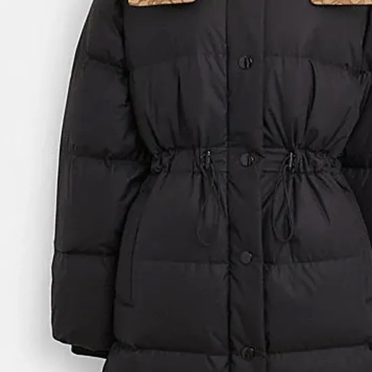 COACH FW23 Down Jacket Women's Black-3