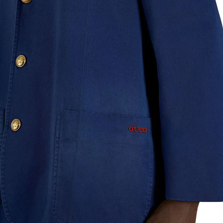 GUCCI Business Suits Men Blue-4