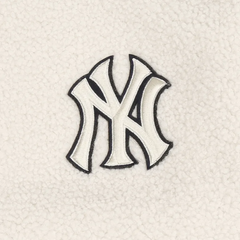 MLB Velvet Jackets Unisex White-2