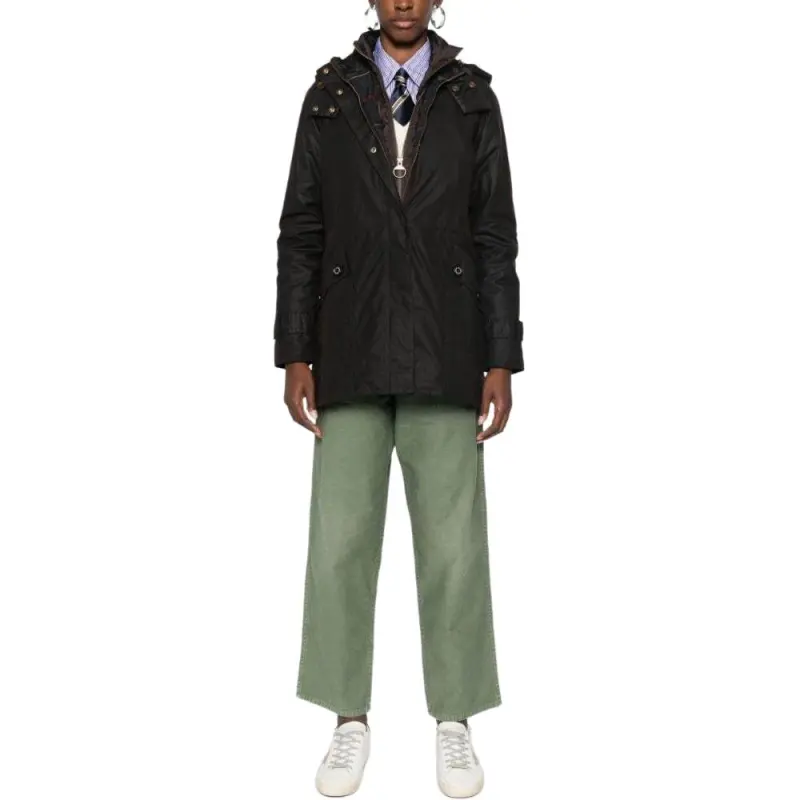 BARBOUR Cannich Wax Hooded Parka-2