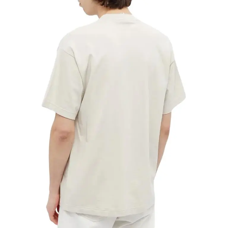 Nike T Shirts Men Light Bone-3