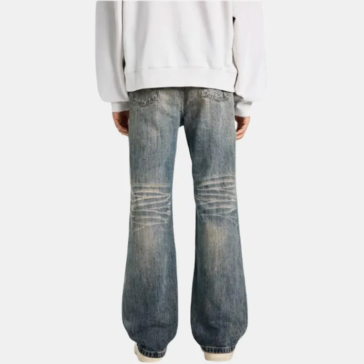 YINLEI Jeans Unisex Blue-4