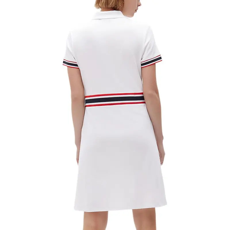 FILA Short Sleeved Dress Women's White-2