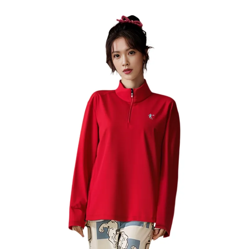 QIAODAN Feiying T Shirt Men's Vintage True Red-3