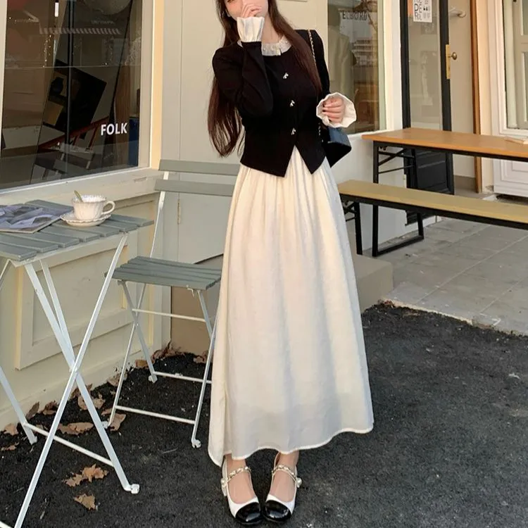 GULIANFEI Long Sleeved Dresses Women's Image Color-0