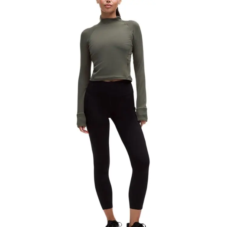 Lululemon T-Shirt Women's Slate Brown-1