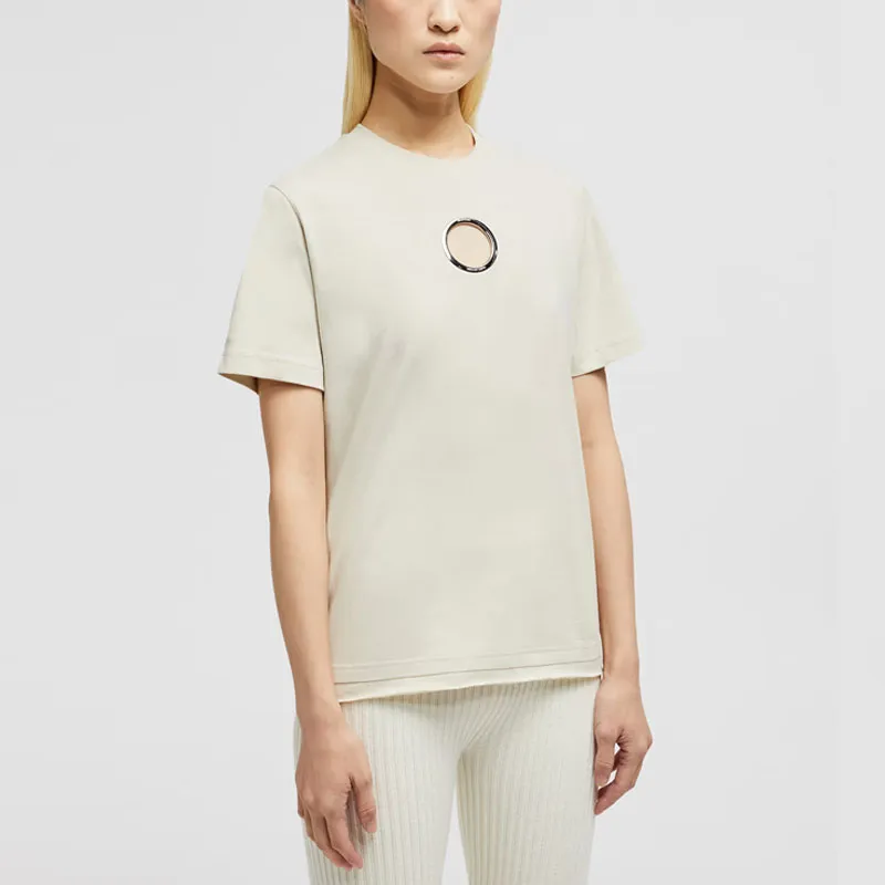 MONCLER GENIUS Moncler X Willow Smith Ring Detailed Crewneck T Shirt-1