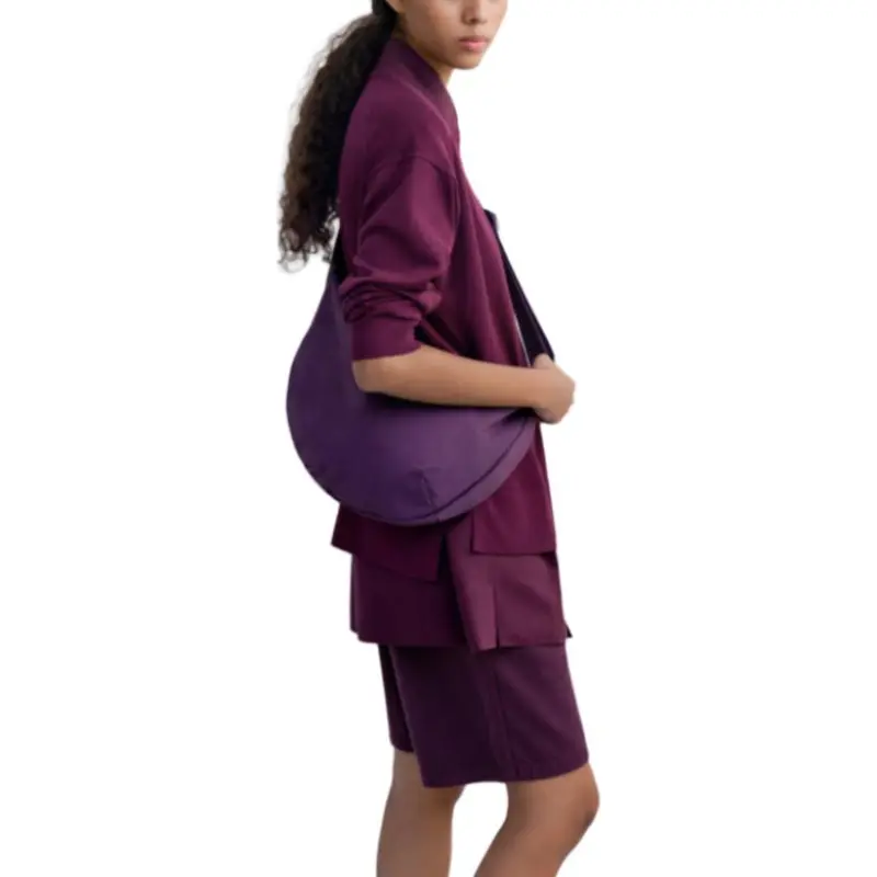 UNIQLO U Collection SS25 Denim Shorts Women's Purple-2