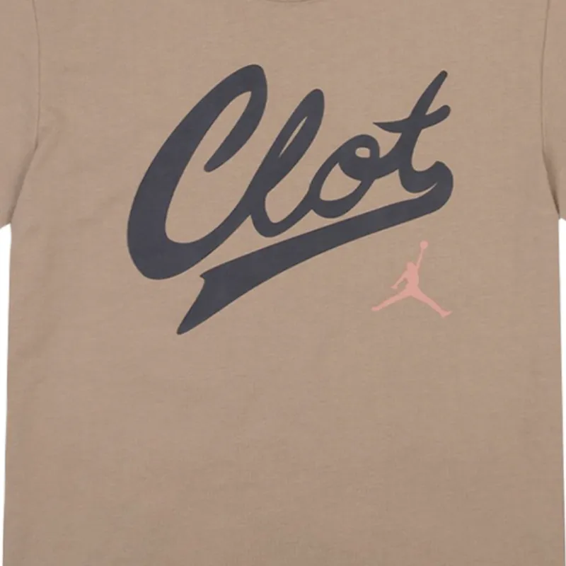 Jordan Air Jordan X Clot Crossover Logo Printed T Shirt-3