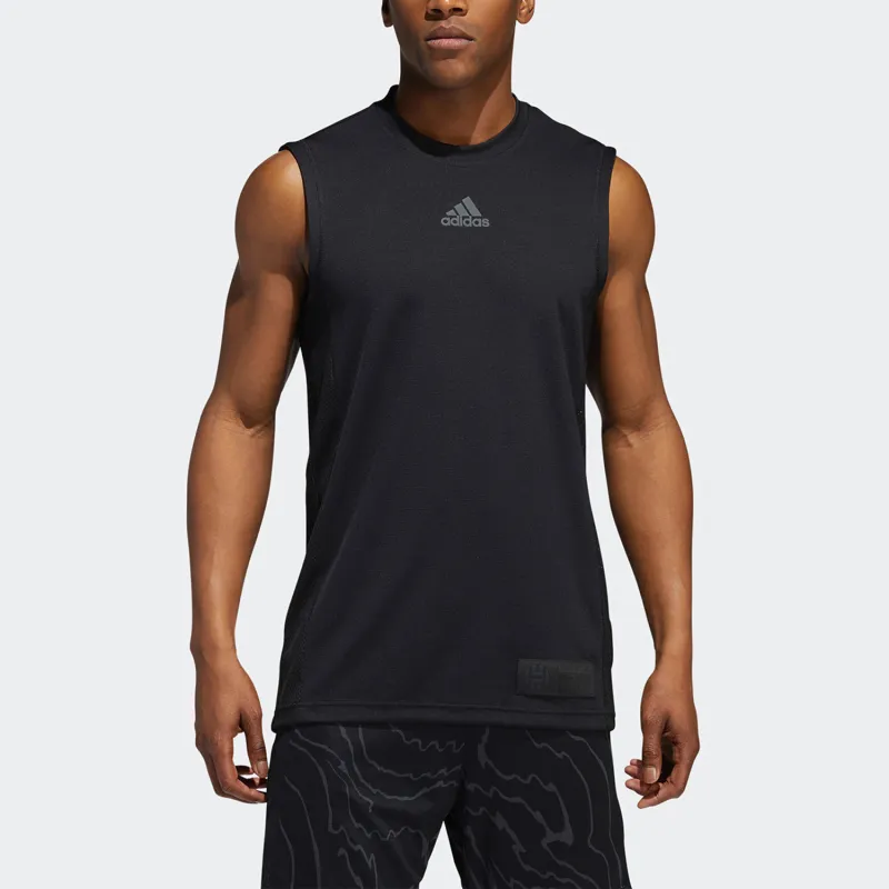 Adidas Tank Tops Men Black-2